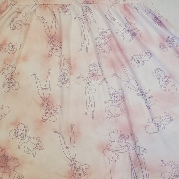 Disney The Proud Family Girls Dress Pink Size XL Cotton Disney Dress - Picture 3 of 12